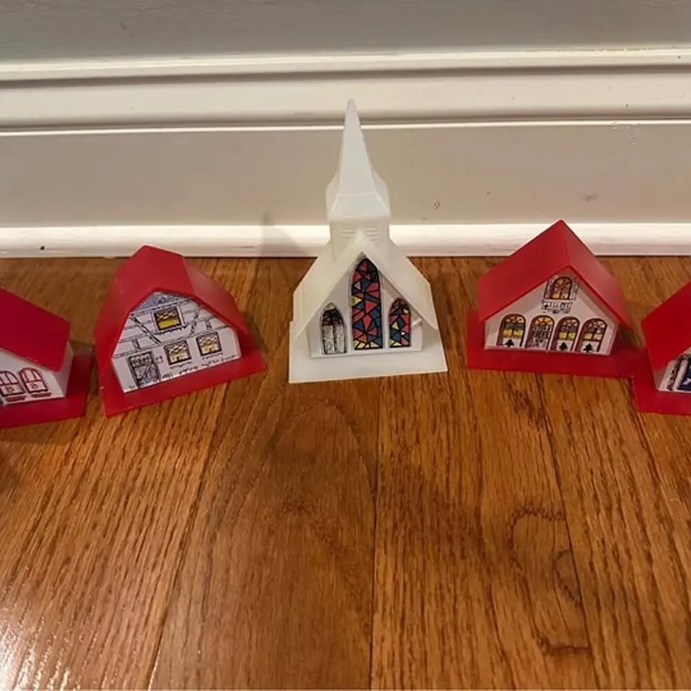 Tiny Town Christmas village